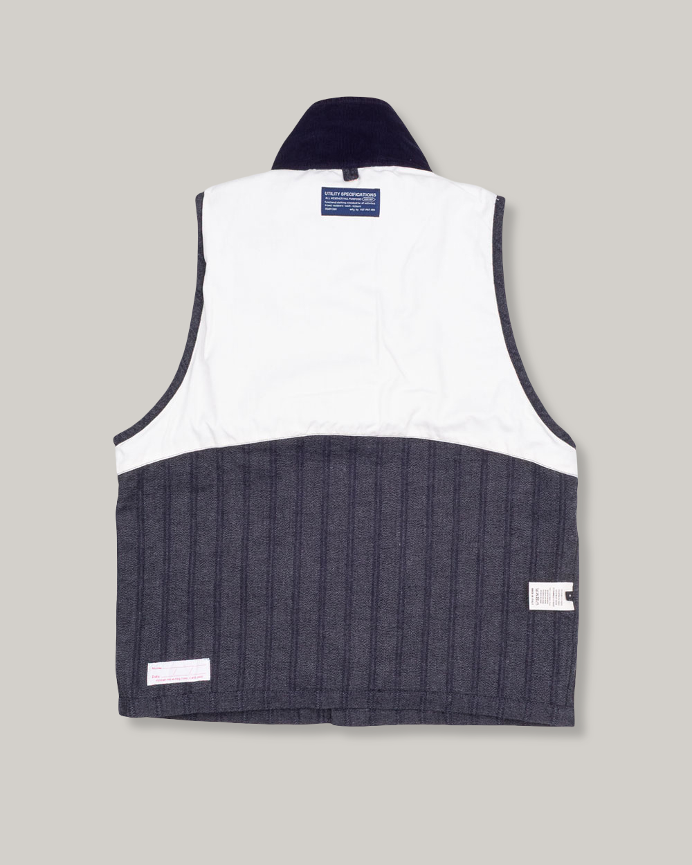 1ST PAT-RN OUTLANDER VEST - BLUE MODERN HICKORY