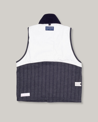 1ST PAT-RN OUTLANDER VEST - BLUE MODERN HICKORY
