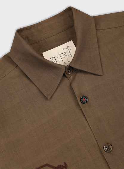 KARDO LUIS SHIRT - DUSTY OLIVE