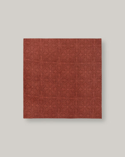 KARDO BLOCKPRINT BANDANA - AJK28 BRICK