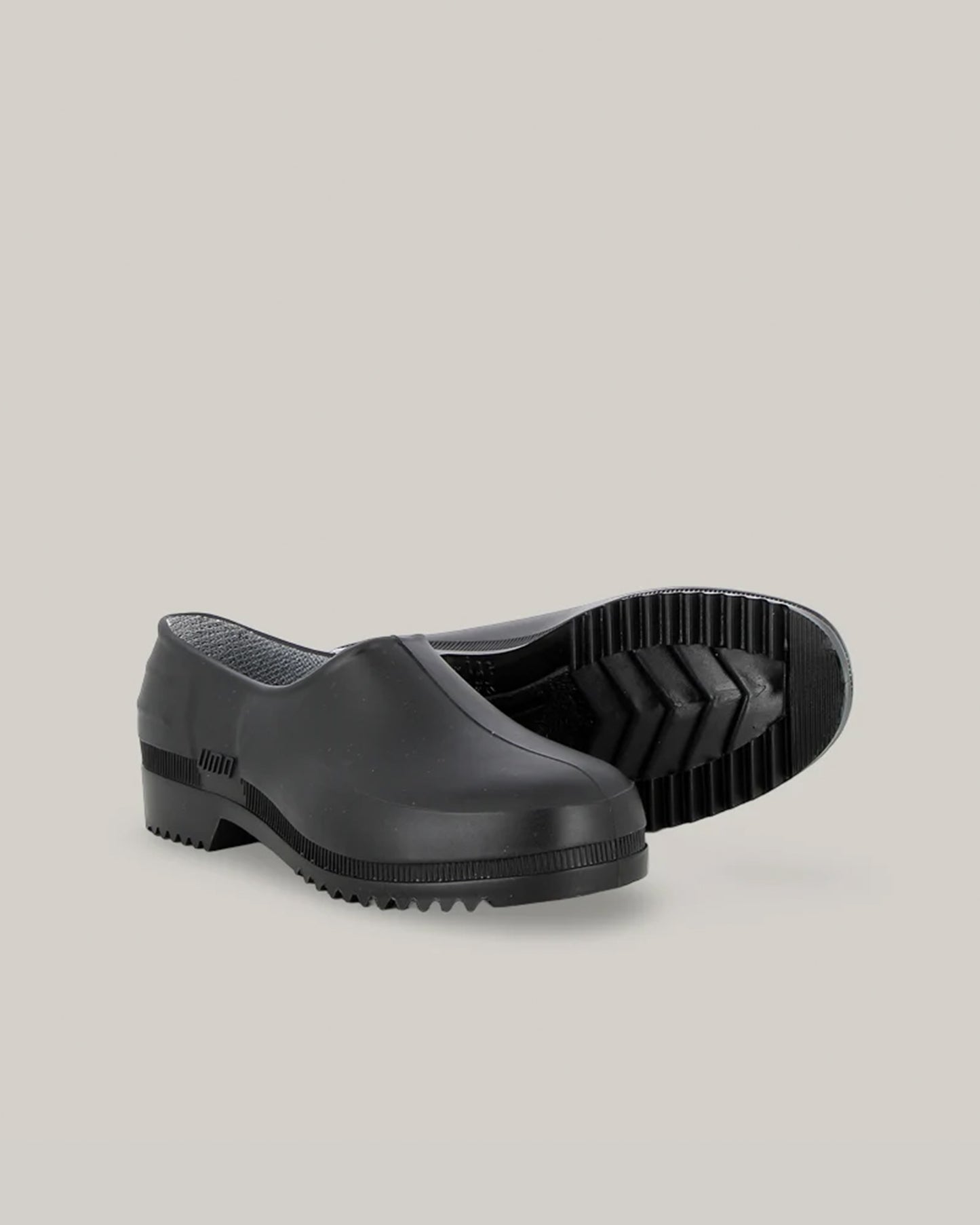 PLASTICANA GARDENIA CLOG - BLACK
