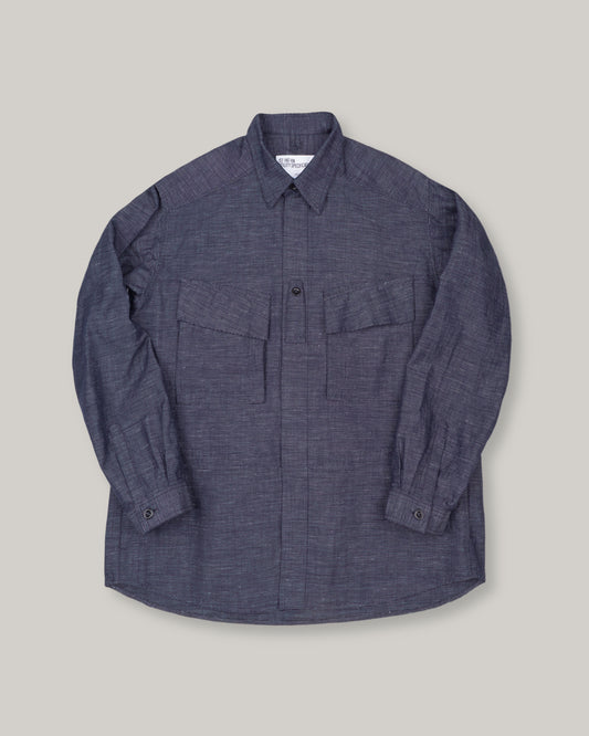1ST PAT-RN SUMATRA OVERSHIRT - BLUE