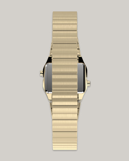 TIMEX TEENY TINY STAINLESS STEEL BRACELET WATCH 20MM - GOLD