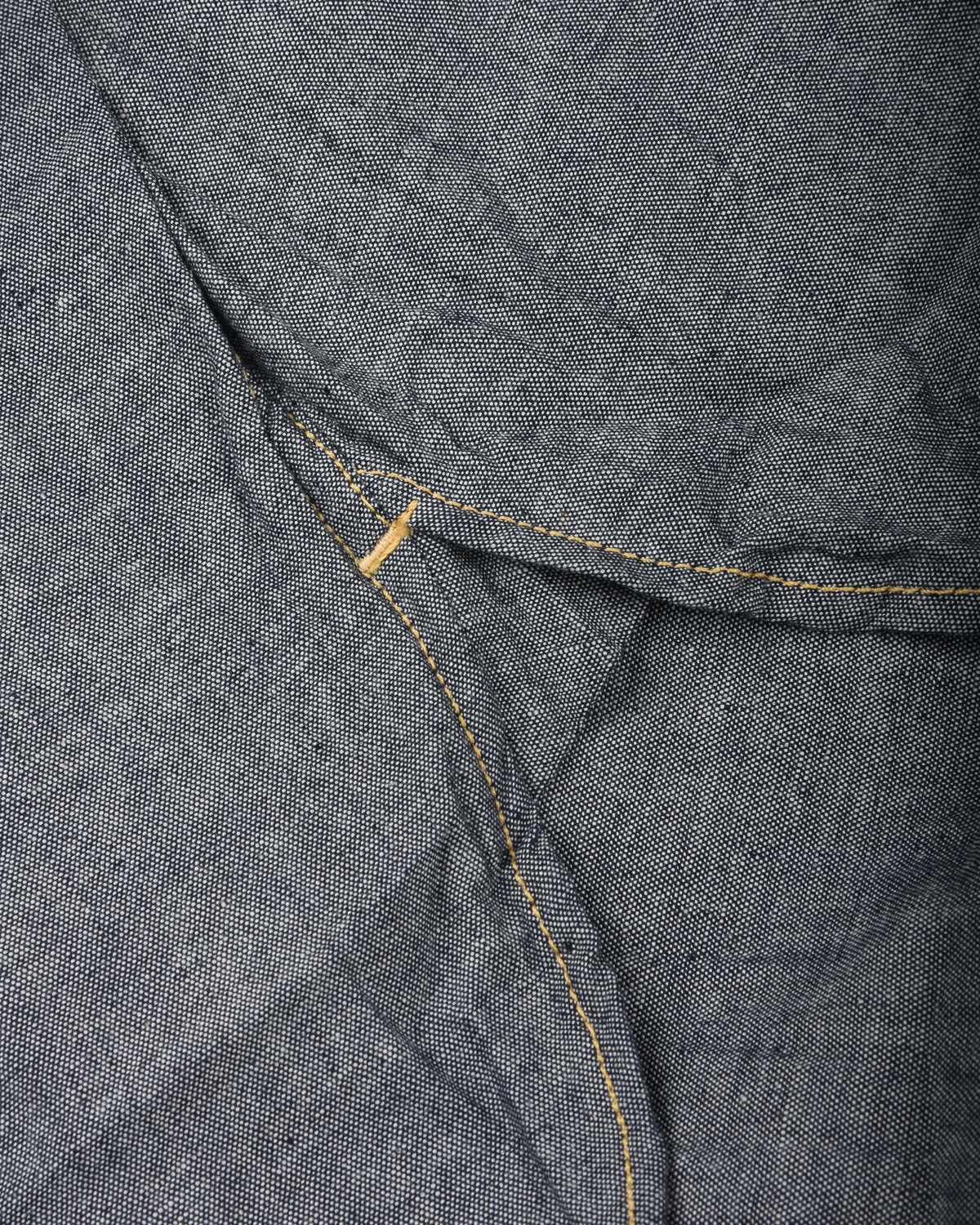 TS(S) ASYMMETRIC POCKET WORK SHIRT - NAVY