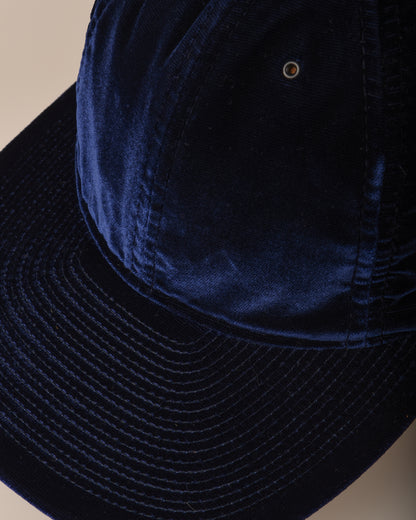 POTEN VELVET CAP - NAVY