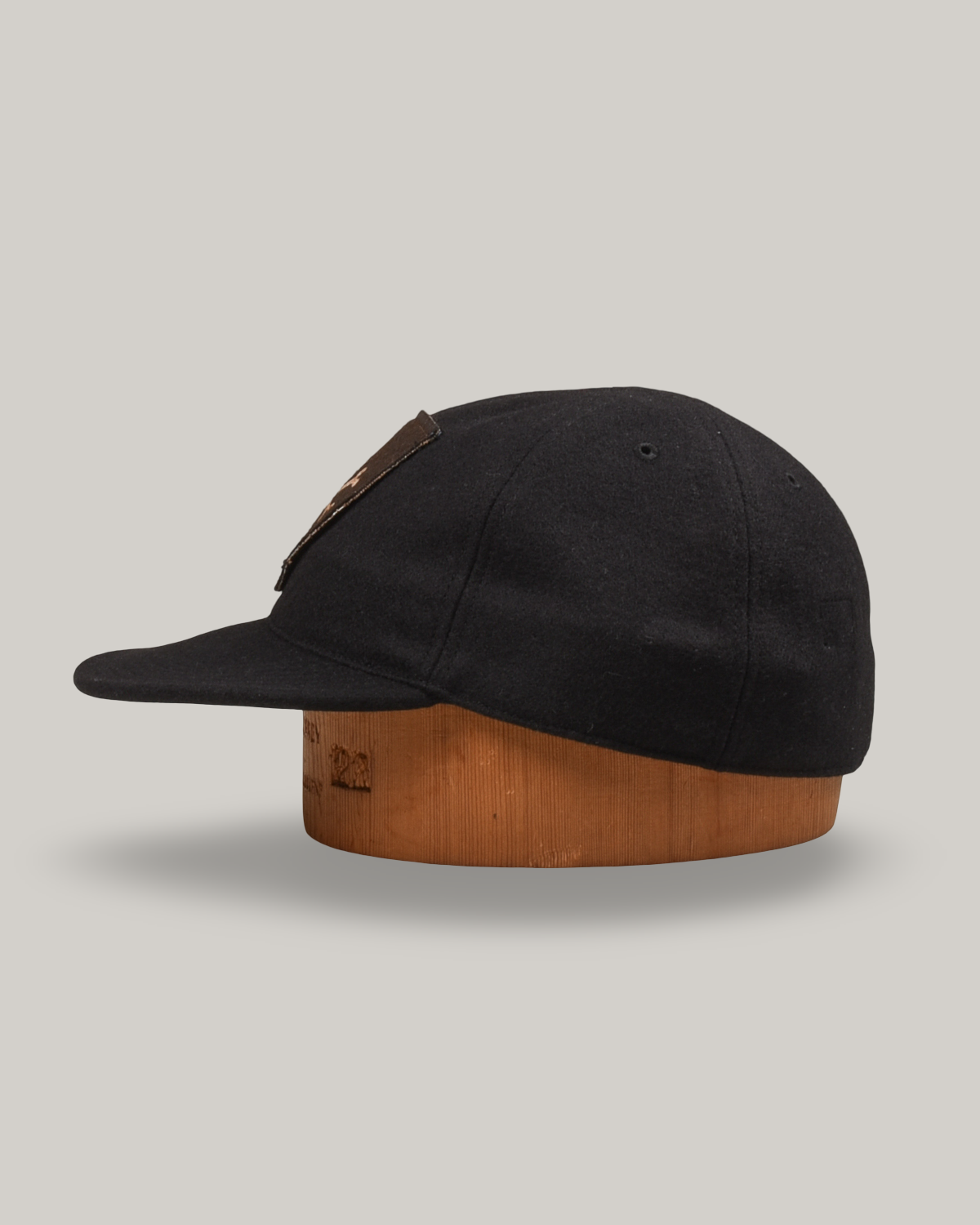 PAPA NUI MIKE FORCE CAP - BLACK WOOL