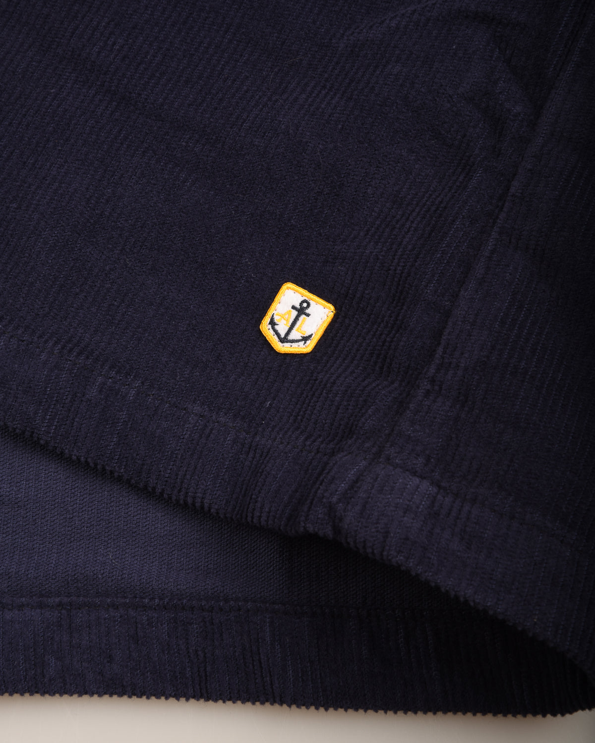 ARMOR LUX LADIES CORDUROY TUNIC DRESS - DARK SEAL