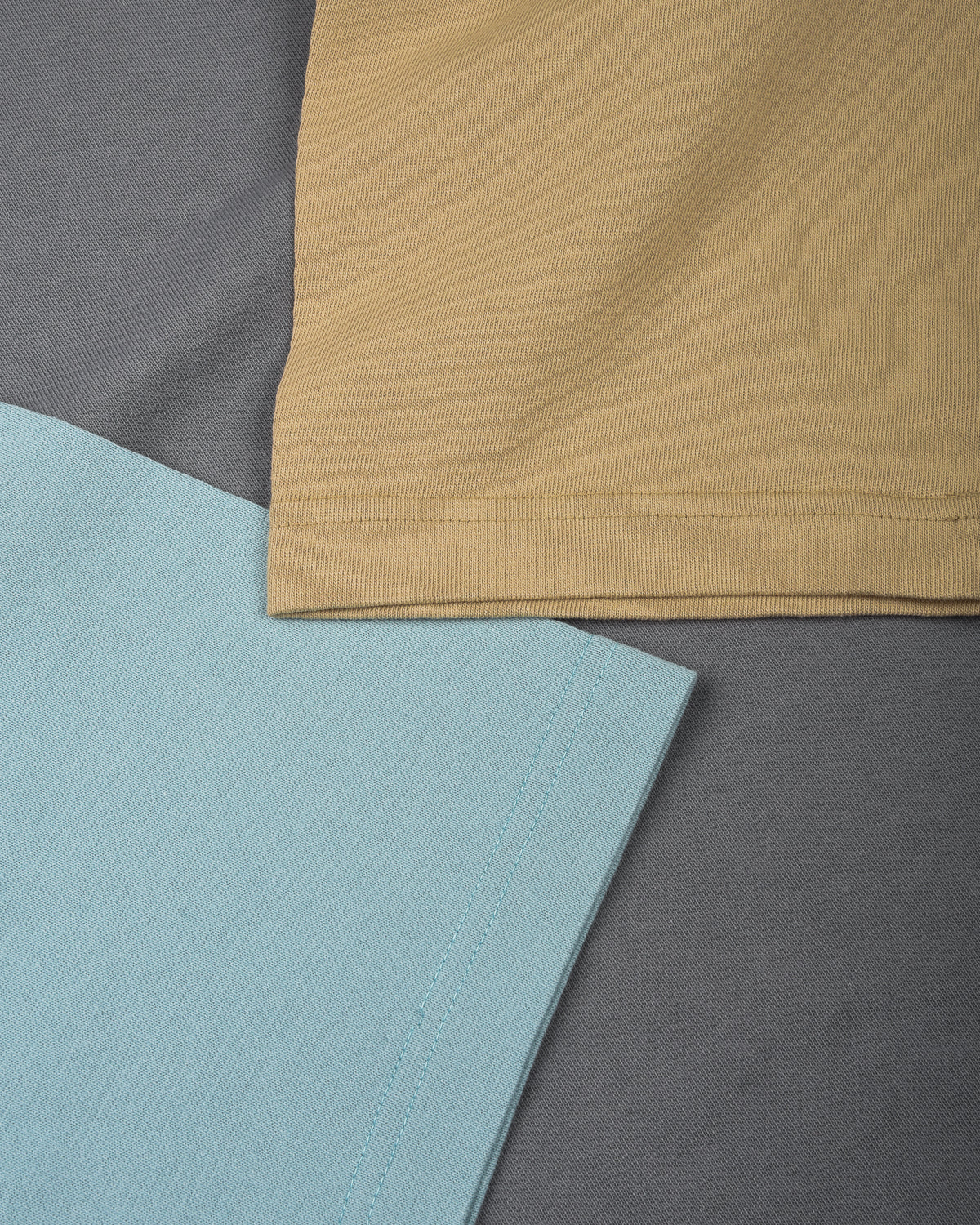 TS(S)  4 COLOUR BLOCK T-SHIRT - GRAY