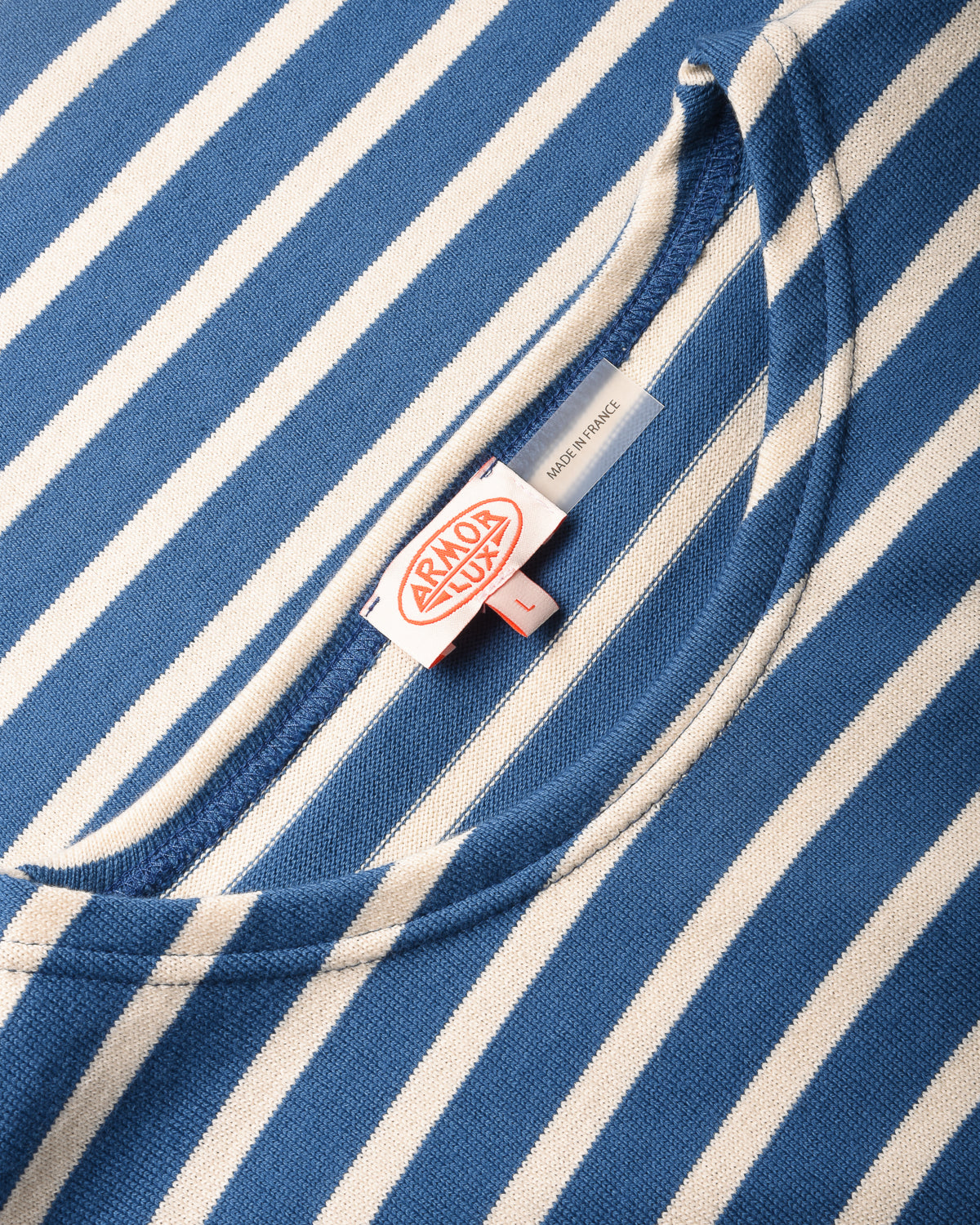 ARMOR LUX HERITAGE BRETON L/S T-SHIRT - DARK BLUE/ NATURE