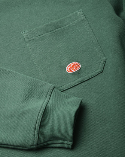ARMOR LUX TROYER SWEATSHIRT - DARK IVY GREEN