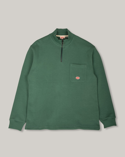 ARMOR LUX TROYER SWEATSHIRT - DARK IVY GREEN