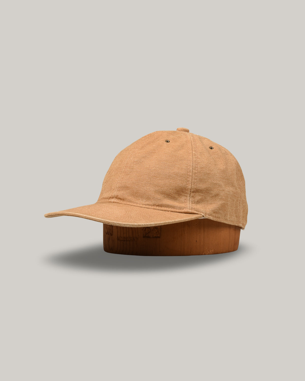POTEN VINTAGE DUCK CAP - CAMEL