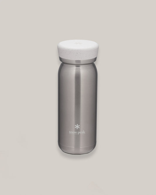 SNOW PEAK STAINLESS STEEL VACUUM BOTTLE 500 - CLEAR