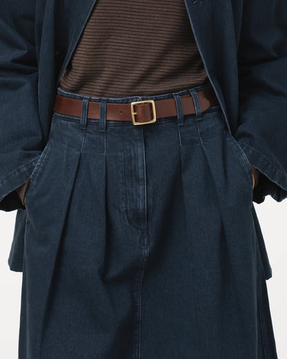 GIRLS OF DUST BULB SKIRT - ENIGMA DENIM - INKT