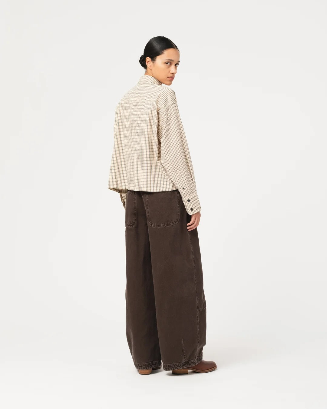 GIRLS OF DUST CUBIC SHIRT - CANTUCCI CHECK