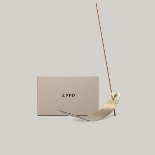 APFR FRAGRANCE BRASS INCENSE STAND