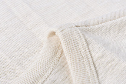 MERZ B. SCHWANEN 2S14 CREW NECK T-SHIRT RELAXED FIT - NATURE