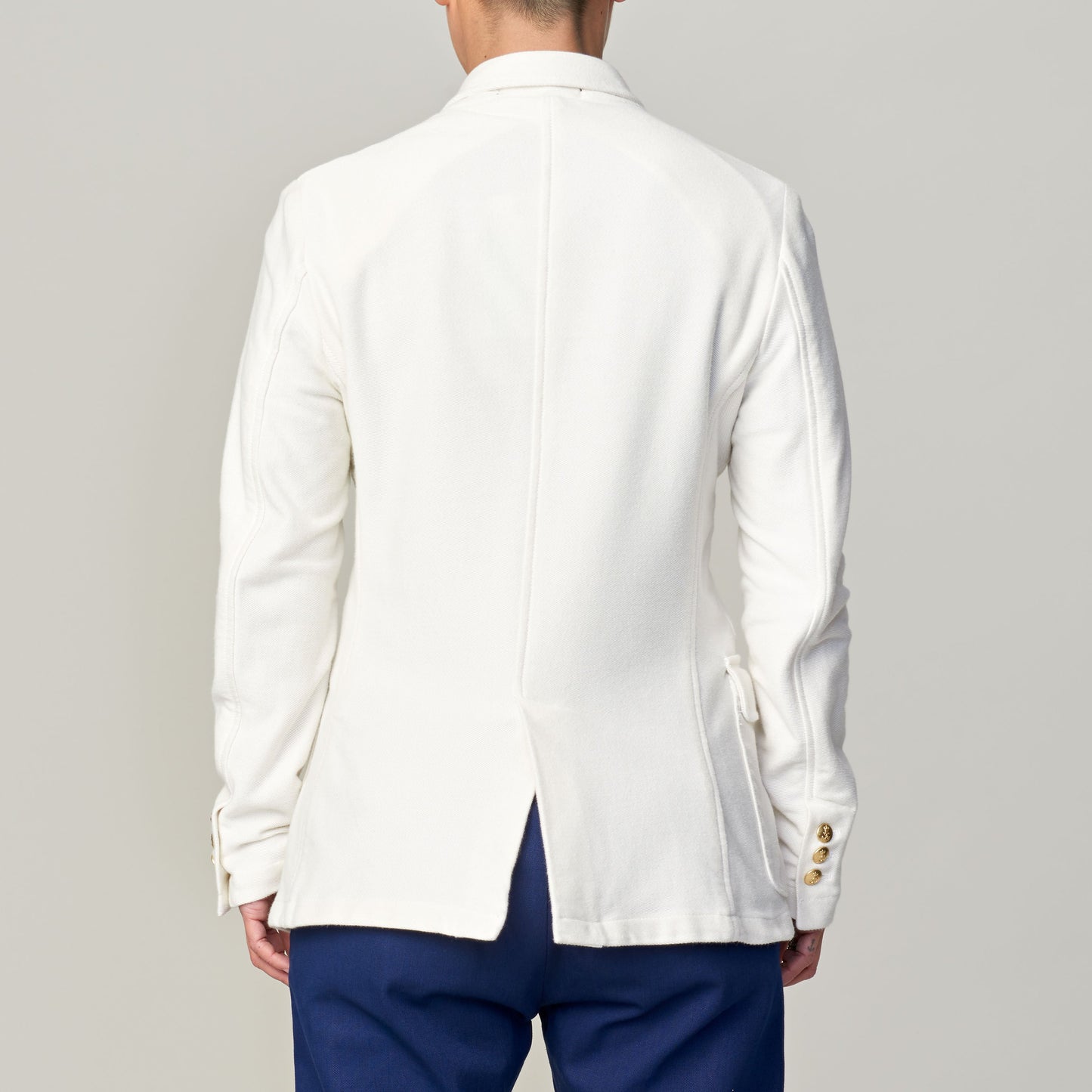 1ST PAT-RN CAMPUS BLAZER - GHIACCIO