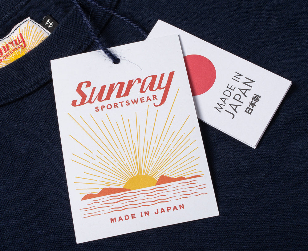 SUNRAY SPORTSWEAR HALEIWA SS TSHIRT -  DARK NAVY