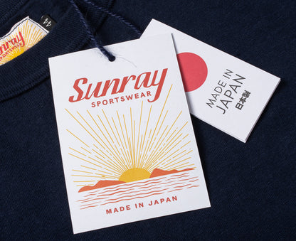 SUNRAY SPORTSWEAR HALEIWA SS TSHIRT -  DARK NAVY