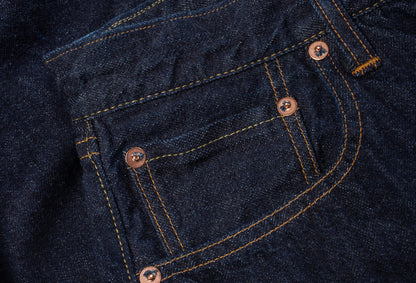 LENO LOOSE TAPERED JEAN - INDIGO