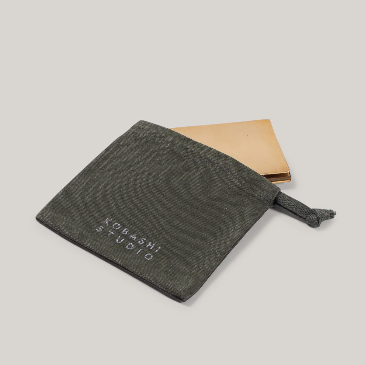KOBASHI STUDIO BRASS CARD CASE