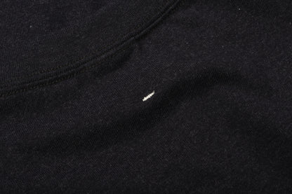 SNOW PEAK RECYCLED COTTON HEAVY DRESS - BLACK