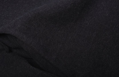 SNOW PEAK RECYCLED COTTON HEAVY DRESS - BLACK