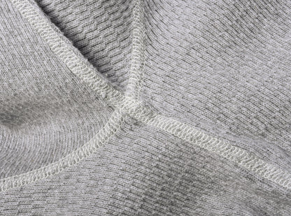 BUZZ RICKSON WAFFLE KNIT THERMAL - HEATHER GREY